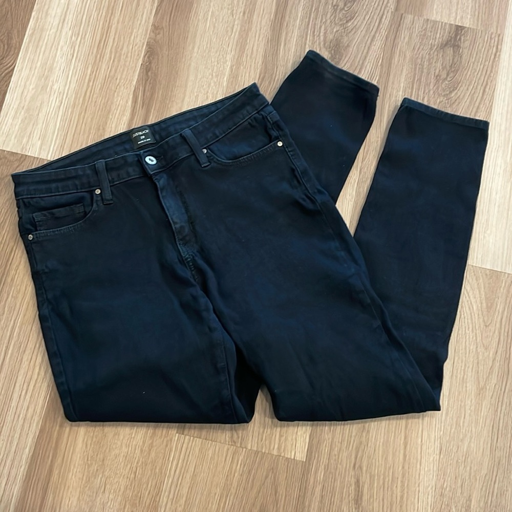 Black soft stretchy jeans